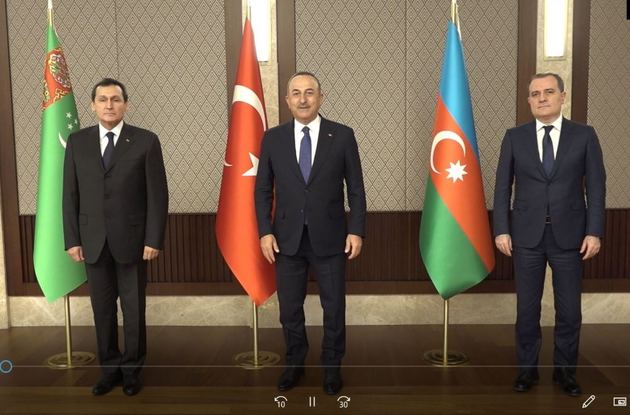 Главы МИД Азербайджана, Турции и Туркменистана провели переговоры в Анкаре 