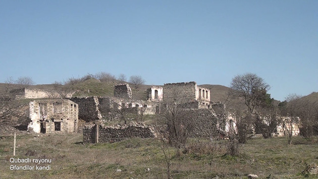 Вот как выглядит сегодня село Эфендиляр Губадлинского района Азербайджана (ВИДЕО)