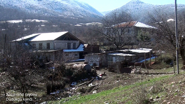 Вот что осталось от села Дюдюкчу Ходжавендского района Азербайджана (ВИДЕО)
