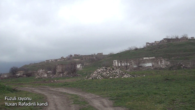 Каким стало за время оккупации село Юхары Рефединли Физулинского района Азербайджана (ВИДЕО)