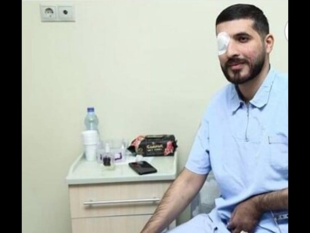 Израильтянка подарила роговицу умершего мужа раненому азербайджанскому воину