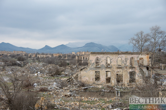 Возвращение в Карабах, глава 1: освобожденный Агдам, "Кавказская Хиросима" (ФОТО)