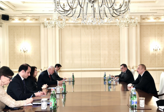 Президент Азербайджана провел встречу с действующим председателем ОБСЕ