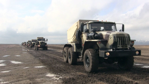 Вот как проходит первый день масштабных военных учений в Азербайджане (ФОТО/ВИДЕО)