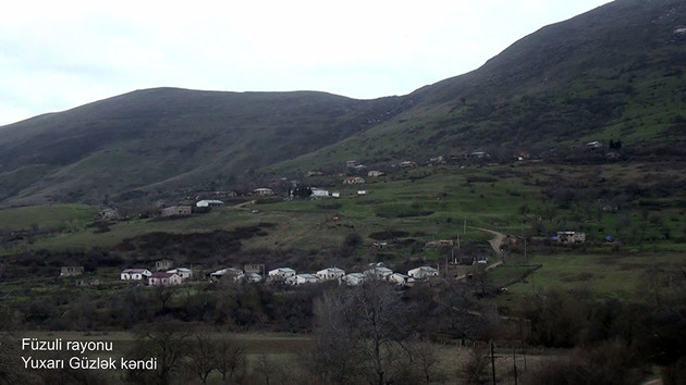 Как сегодня выглядит село Юхары Гюзлек Физулинского района Азербайджана (ВИДЕО)