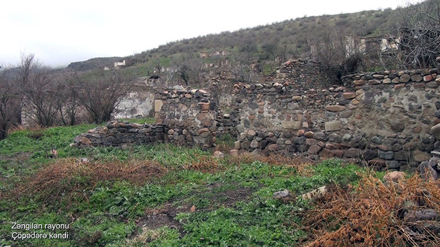 Еще одно село в Зангиланском районе представляет собой сплошные руины (ВИДЕО)