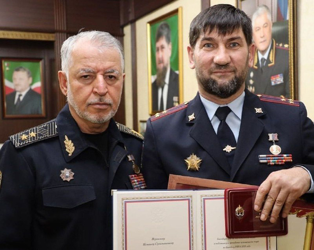 Путин поблагодарил правоохранителей Чечни 