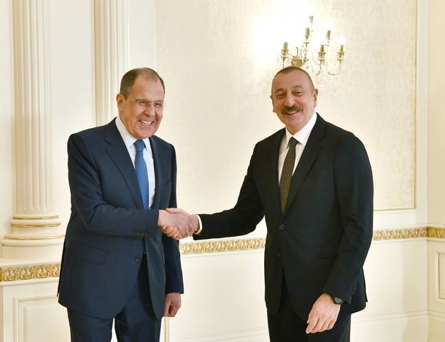 В Баку состоялись переговоры Ильхама Алиева и Сергея Лаврова