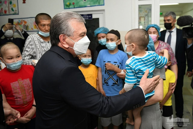 В Узбекистане построят собственный Центр детской онкогематологии