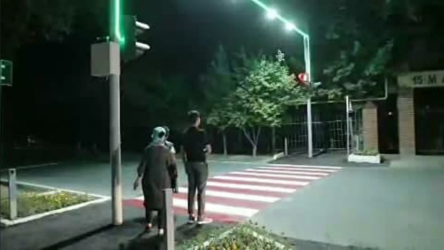 Первый сенсорный светофор появился в столице Узбекистана
