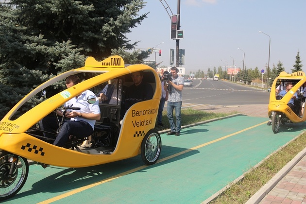 В Грозном заработает велотакси