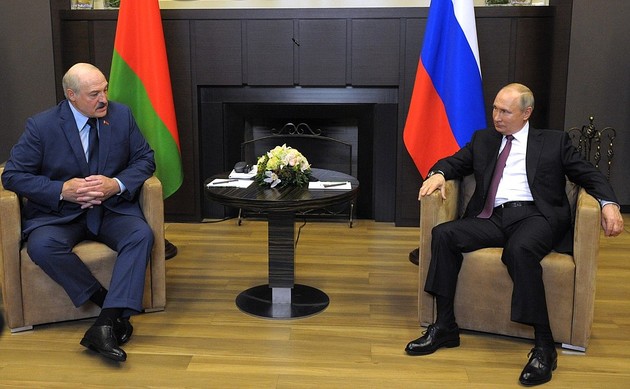 Пятичасовые переговоры Путина и Лукашенко завершились в Сочи