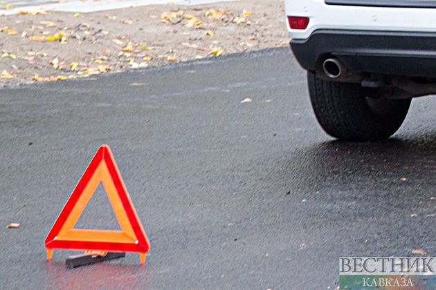 В Москве в автоаварии столкнулись семь автомобилей