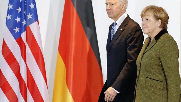 Байден проведет переговоры с Меркель 15 июля 