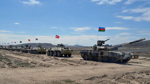Совместные военные учения Азербайджана и Турции стартовали в Баку