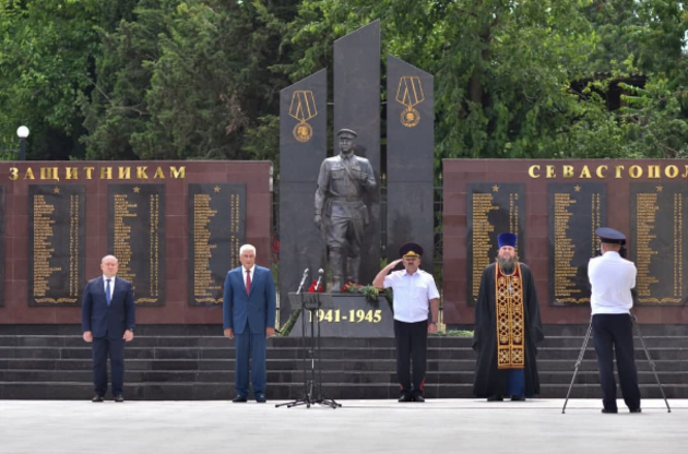 В Севастополе открыли мемориал милиционерам – защитникам города