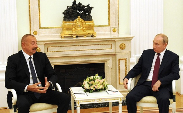 Владимир Путин поблагодарил Ильхама Алиева за умение находить компромиссные решения