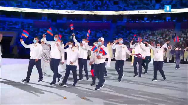 Спортсмены из Армении приняли участие в церемонии открытия Олимпиады в Токио (ФОТО)