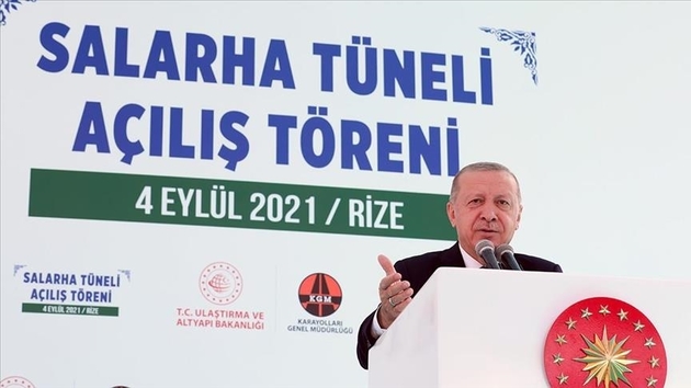 Эрдоган отметил роль черноморского региона Турции в торговле и туризме