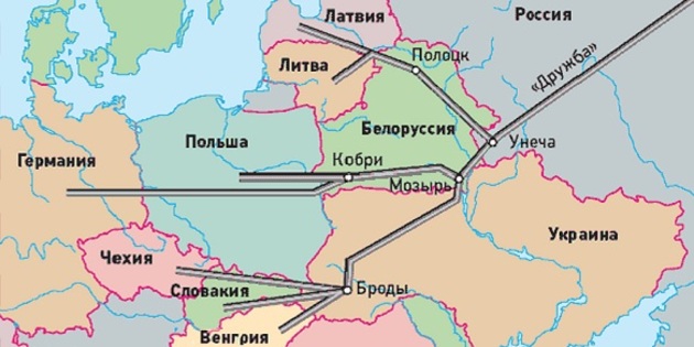 Нефтепровод "Дружба" приостановлен на транзит нефти в Словакию и Венгрию |  Вестник Кавказа