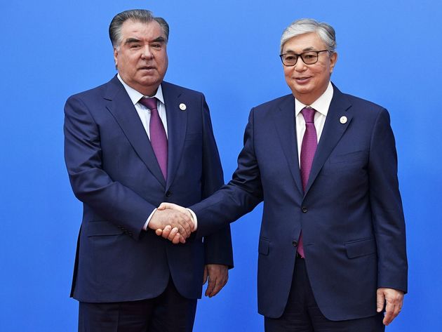 Токаев провел переговоры с президентом Таджикистана