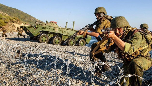 Под Волгоградом прошли первые учения новой дивизии ЮВО