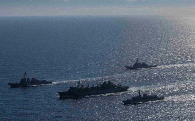 Испанский и итальянский военные корабли вошли в акваторию Черного моря