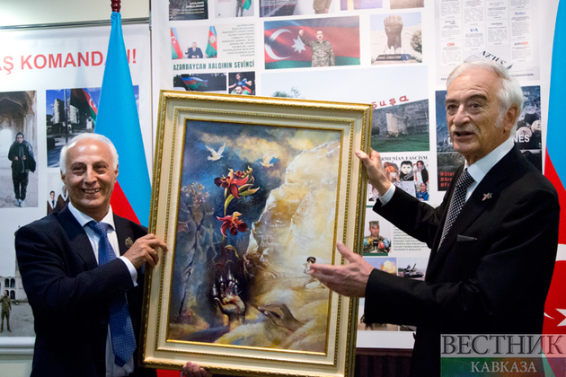 Дань памяти павшим за территориальную целостность Азербайджана отдали в посольстве в Москве