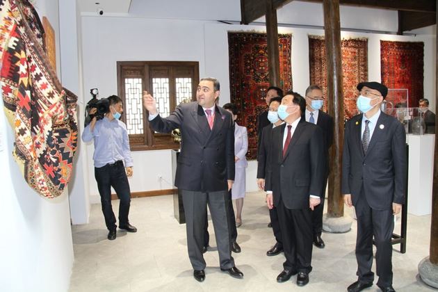 В парке культуры в Китае начал действовать азербайджанский павильон, созданный Фондом Гейдара Алиева (ФОТО)