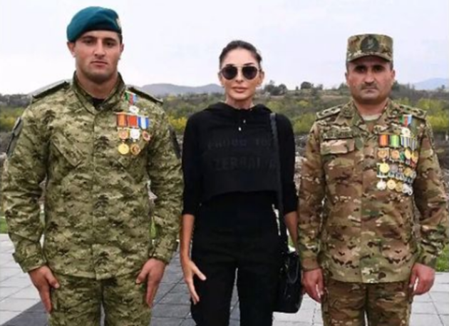 Первая леди Азербайджана встретилась в Физули с героями Отечественной войны