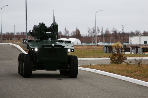 Российские ударные роботы "Маркер" прошли полевые испытания