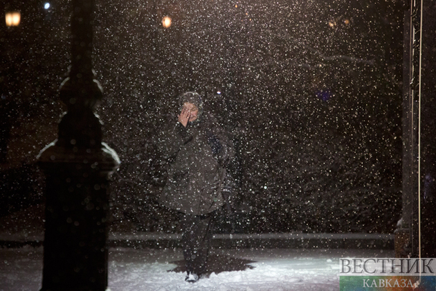 Снегопад ожидается в Москве во вторник вечером