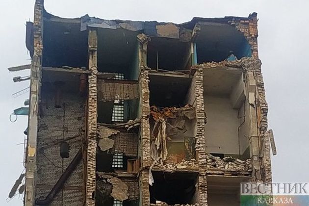 В Махачкале снесли незаконные многоэтажные дома