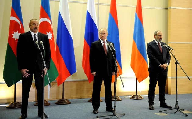 Путин, Алиев и Пашинян рассказали об итогах переговоров в Сочи