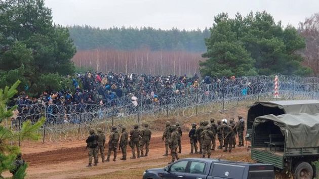 На границе Беларуси и Литвы найдено тело мигранта
