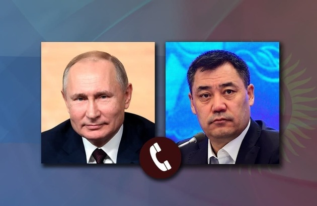 Путин поздравил президента Киргизии с успешным проведением парламентских выборов