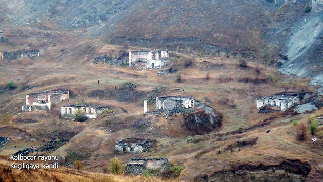 Как выглядит сегодня село Кечилигая Кельбаджарского района (ВИДЕО)