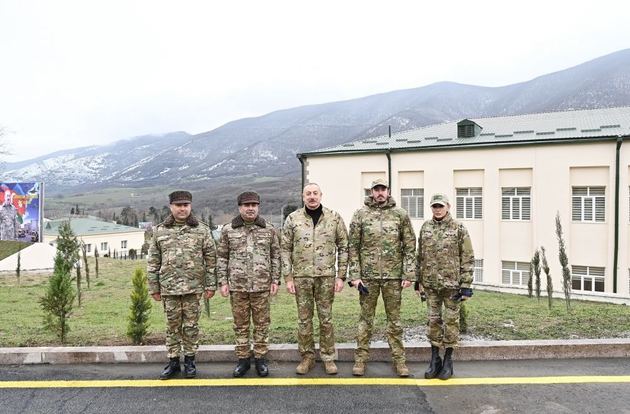 Ильхам Алиев и Мехрибан Алиева посетили Гадрут