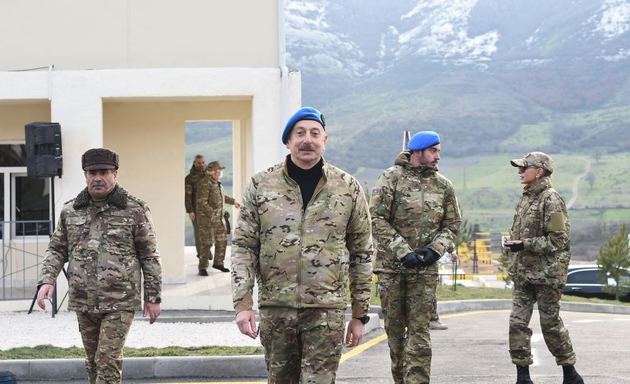 Ильхам Алиев и Мехрибан Алиева посетили Гадрут
