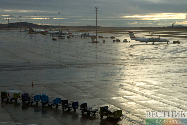Ледяной дождь заблокировал аэропорт Краснодара