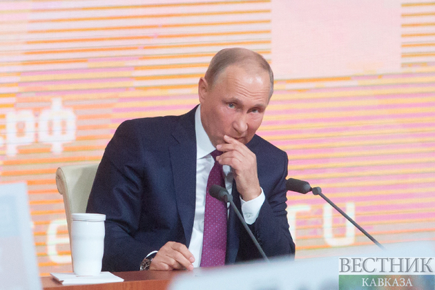 Путин проведет рабочую встречу с губернатором Астраханской области 