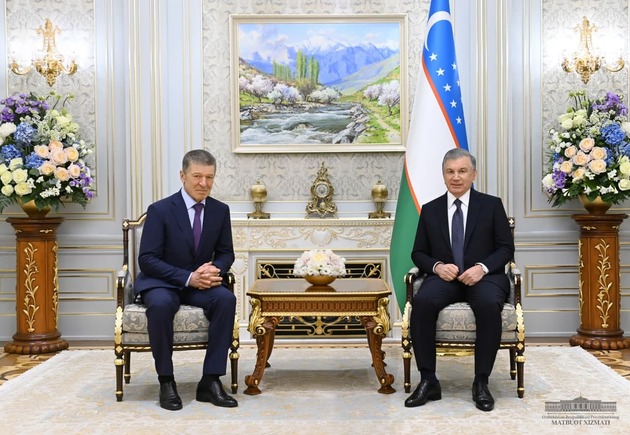 Президент Узбекистана встретился с заместителем руководителя администрации Путина