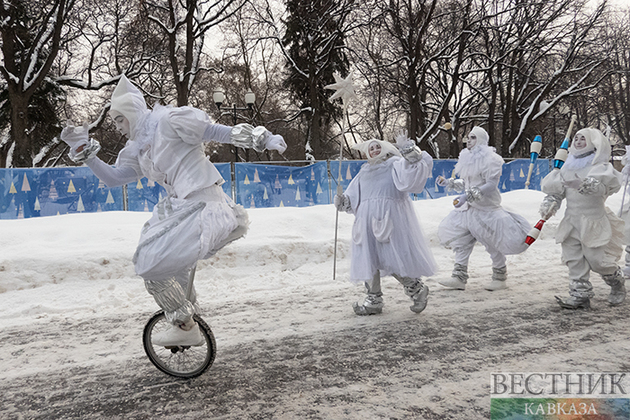 Снег и лед в Москве (фоторепортаж)