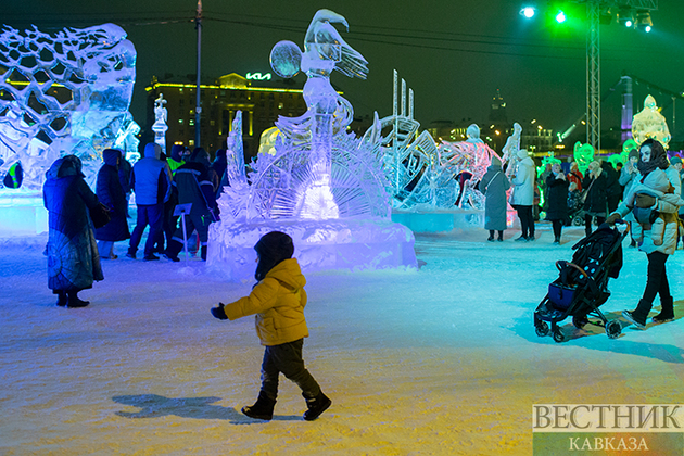 Снег и лед в Москве (фоторепортаж)