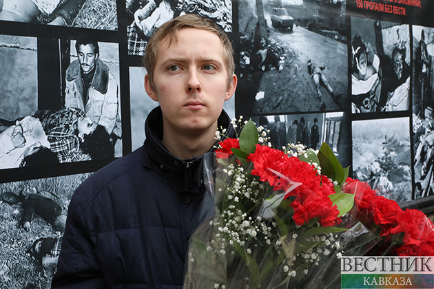 Московская акция памяти жертв Трагедии в Ходжалы (ФОТО)