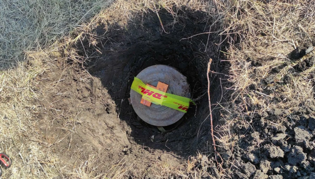 Пенсионер нашел противотанковую мину у гаражей в Петропавловске