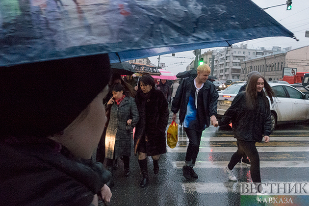 На Кубань идут большие дожди