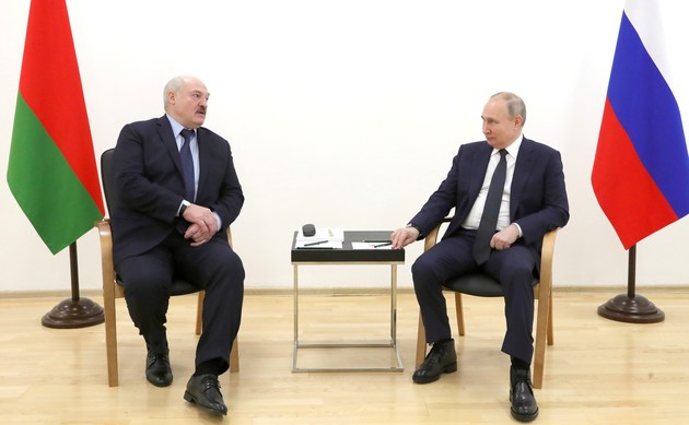 Источники: официальная часть встречи Путина и Лукашенко шла почти пять часов