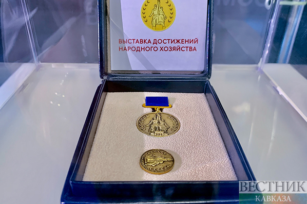 Павильон "Азербайджан" награжден Золотым знаком ВДНХ (ФОТО)