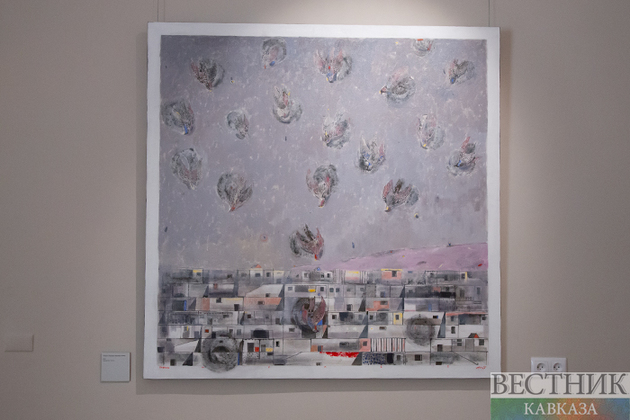 Выставка сирийского художника Низара Сабура в Москве (фоторепортаж)
